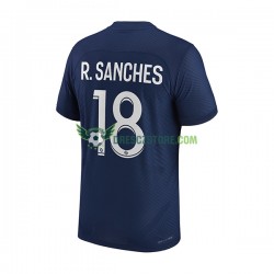 Paris Saint-Germain R.Sanches 18 Domácí Dres 2022-2023 Krátký rukáv Muže Fotbalové Dresy