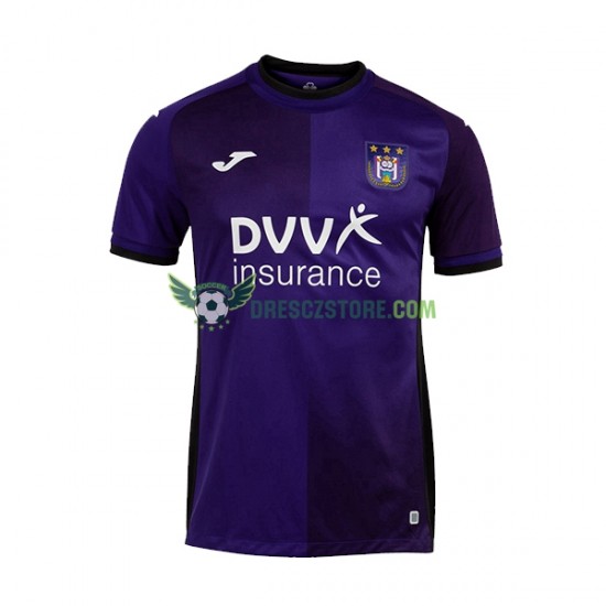RSC Anderlecht Domácí Dres 2022-2023 Krátký rukáv Muže Fotbalové Dresy