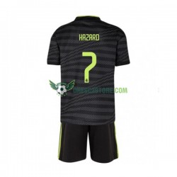 Real Madrid Eden Hazard 7 Alternativní Dres 2022-2023 Krátký rukáv Děti Fotbalové Dresy