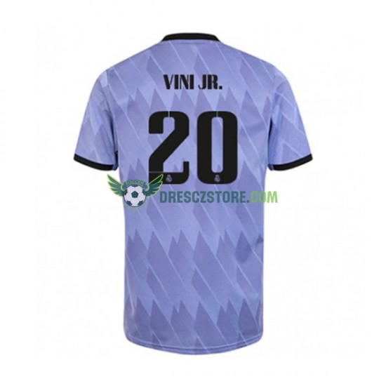 Real Madrid Vinicius Junior 20 Venkovní Dres 2022-2023 Krátký rukáv Muže Fotbalové Dresy