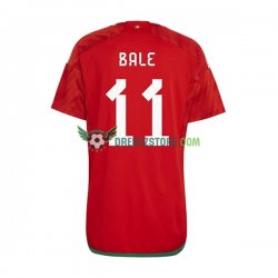 Wales Bale 11 Domácí Dres MS ve fotbale 2022 Krátký rukáv Muže Fotbalové Dresy