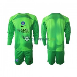 Paris Saint-Germain Brankářské Domácí Dres 2022-2023 Dlouhý rukáv Děti Fotbalové Dresy
