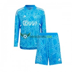 AFC Ajax Brankářské Domácí Dres 2022-2023 Dlouhý rukáv Děti Fotbalové Dresy