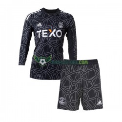 Aberdeen Brankářské Venkovní Dres 2022-2023 Dlouhý rukáv Děti Fotbalové Dresy
