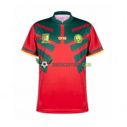 Kamerun Alternativní Dres MS ve fotbale 2022 Krátký rukáv Muže Fotbalové Dresy