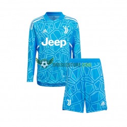 Juventus Brankářské Alternativní Dres 2022-2023 Dlouhý rukáv Děti Fotbalové Dresy