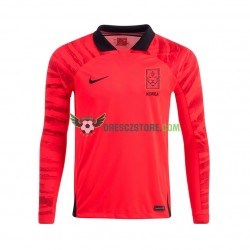 Jižní Korea Domácí Dres MS ve fotbale 2022 Dlouhý rukáv Muže Fotbalové Dresy
