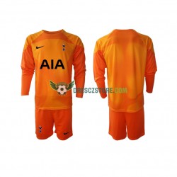 Tottenham Hotspur Brankářské Venkovní Dres 2022-2023 Dlouhý rukáv Děti Fotbalové Dresy
