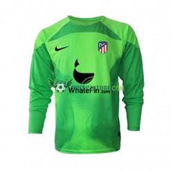 Atlético Madrid Brankářské Domácí Dres 2022-2023 Dlouhý rukáv Muže Fotbalové Dresy