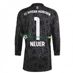 FC Bayern Mnichov Manuel Neuer 1 Brankářské Venkovní Dres 2022-2023 Dlouhý rukáv Muže Fotbalové Dresy