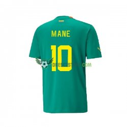 Senegal Mane Venkovní Dres MS ve fotbale 2022 Krátký rukáv Muže Fotbalové Dresy