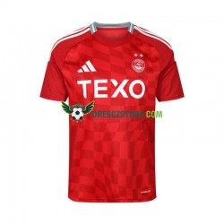 Aberdeen Domácí Dres 2024-2025 Krátký rukáv Muže Fotbalové Dresy