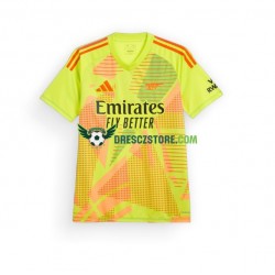 Arsenal Brankářské Domácí Dres 2024-2025 Krátký rukáv Muže Fotbalové Dresy