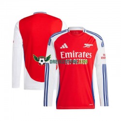 Arsenal Domácí Dres 2024-2025 Dlouhý rukáv Muže Fotbalové Dresy
