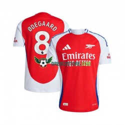 Arsenal Martin Odegaard 8 Domácí Dres 2024-2025 Krátký rukáv Muže Fotbalové Dresy