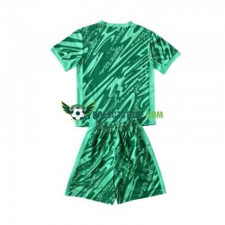 Brazílie Brankářské Alternativní Dres 2024 Krátký rukáv Děti Fotbalové Dresy