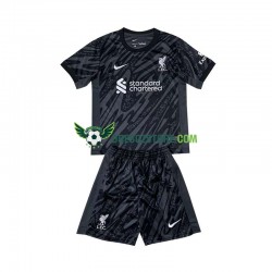 Liverpool Brankářské Domácí Dres 2024-2025 Krátký rukáv Děti Fotbalové Dresy