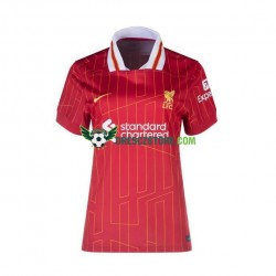 Liverpool Domácí Dres 2024-2025 Krátký rukáv Ženy Fotbalové Dresy
